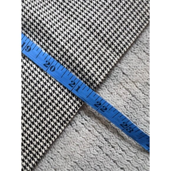 Cathy Hardwick Women's Vintage Houndstooth Midi Pencil Skirt Rayon Size‎ 10 USA - Picture 7 of 8